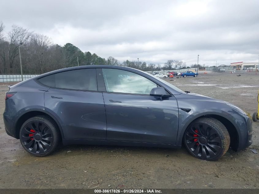 2023 TESLA MODEL Y AWD/PERFORMANCE DUAL MOTOR ALL-WHEEL DRIVE - 7SAYGDEF7PF960305