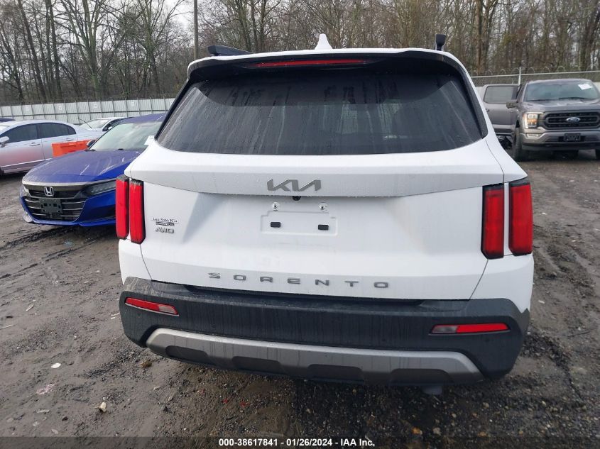 2022 KIA SORENTO SX/SXP - 5XYRKDLFXNG076447