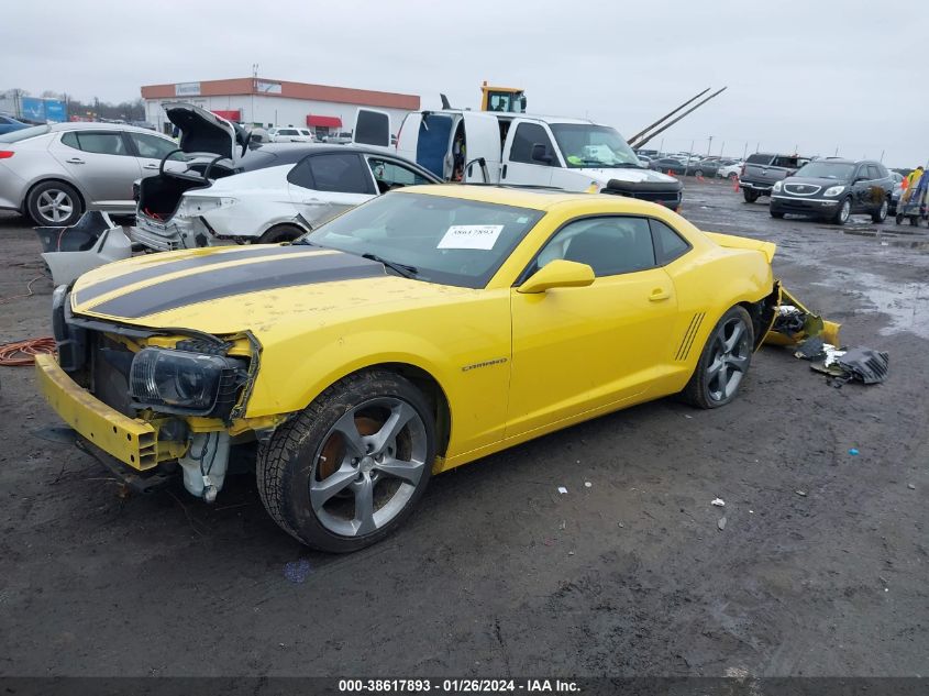 2013 CHEVROLET CAMARO LT - 2G1FB1E32D9218801