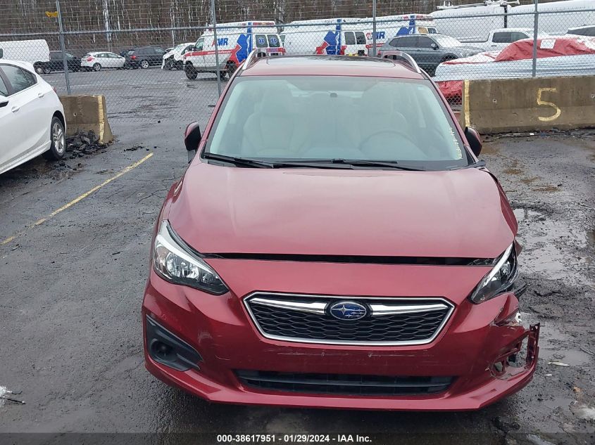 2017 SUBARU IMPREZA 2.0I PREMIUM - 4S3GTAB65H3705013