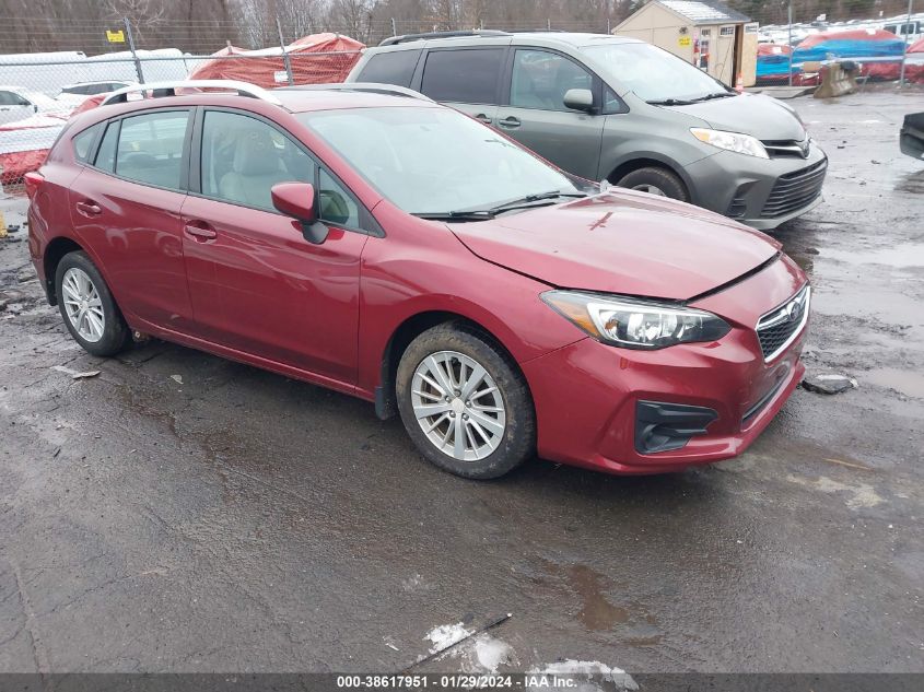 2017 SUBARU IMPREZA 2.0I PREMIUM - 4S3GTAB65H3705013