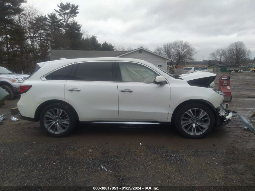 2018 ACURA MDX TECHNOLOGY PKG - 5J8YD4H50JL003920