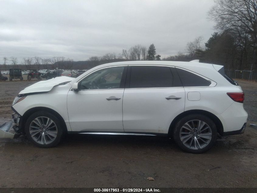 2018 ACURA MDX TECHNOLOGY PKG - 5J8YD4H50JL003920