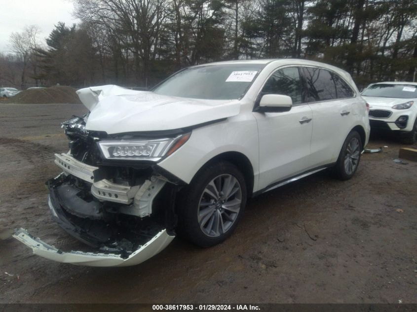 2018 ACURA MDX TECHNOLOGY PKG - 5J8YD4H50JL003920