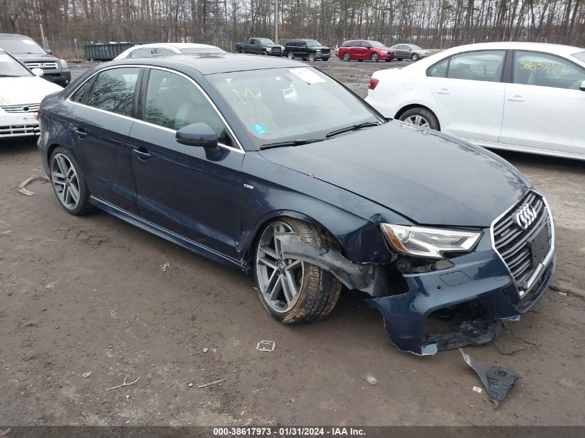 Lot #2534661612 2018 AUDI A3 2.0T PREMIUM/2.0T TECH PREMIUM salvage car