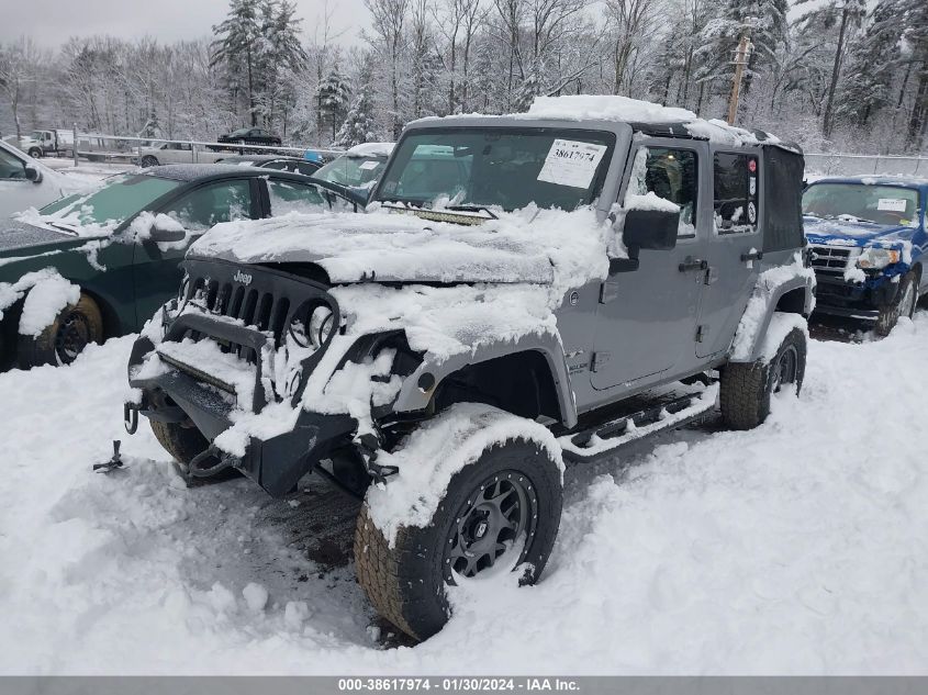 2016 JEEP WRANGLER UNLIMITED SAHARA - 1C4BJWEG2GL178564