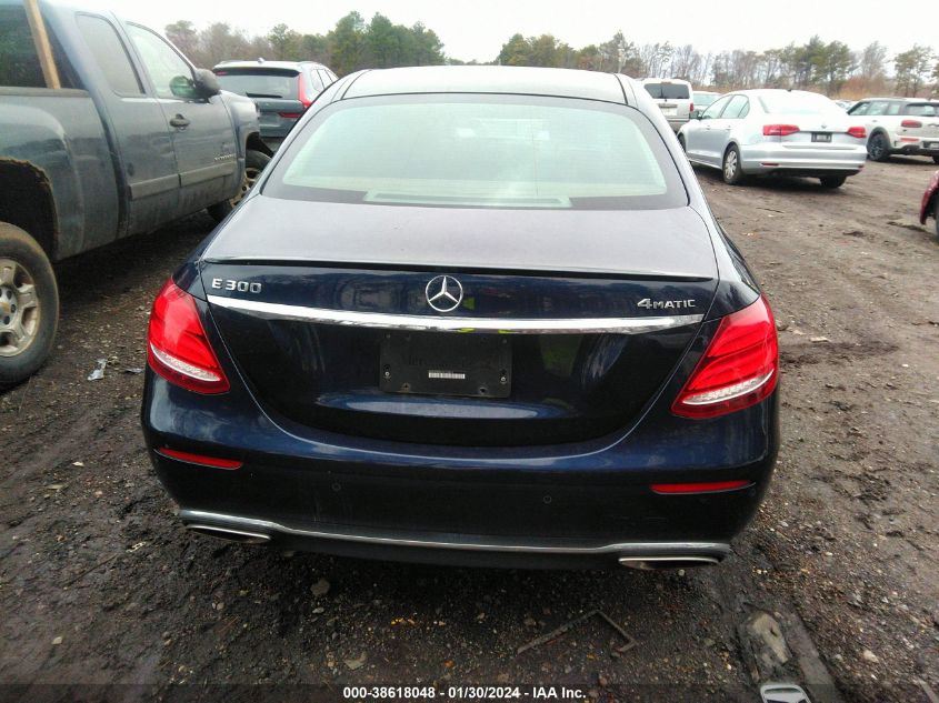 2017 MERCEDES-BENZ E 300 4MATIC - WDDZF4KB6HA128539