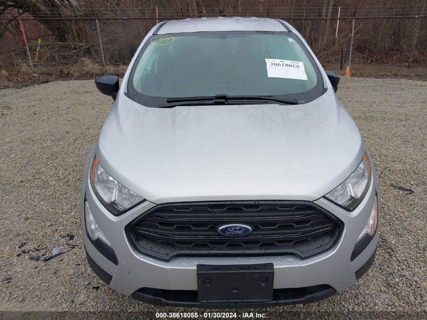 2021 FORD ECOSPORT S - MAJ3S2FE2MC398019