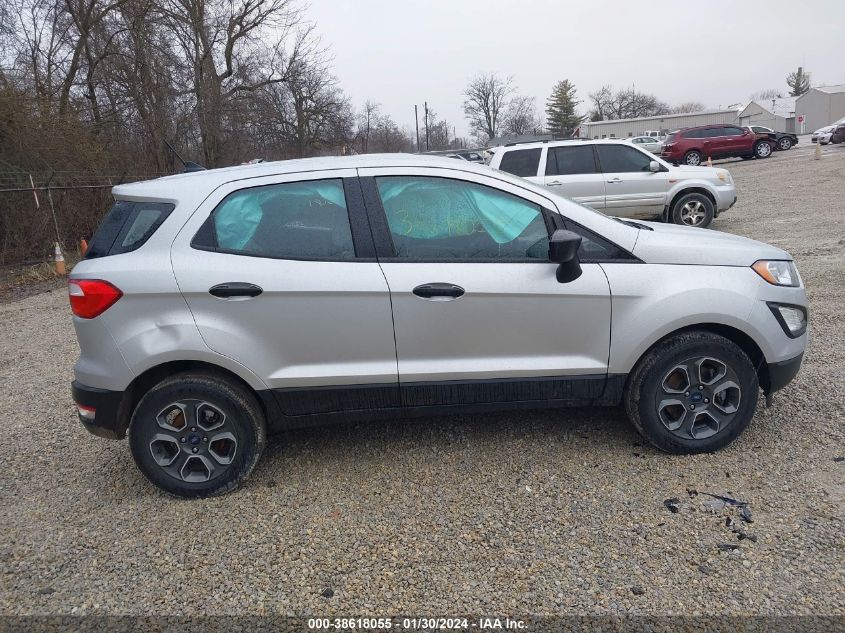 2021 FORD ECOSPORT S - MAJ3S2FE2MC398019
