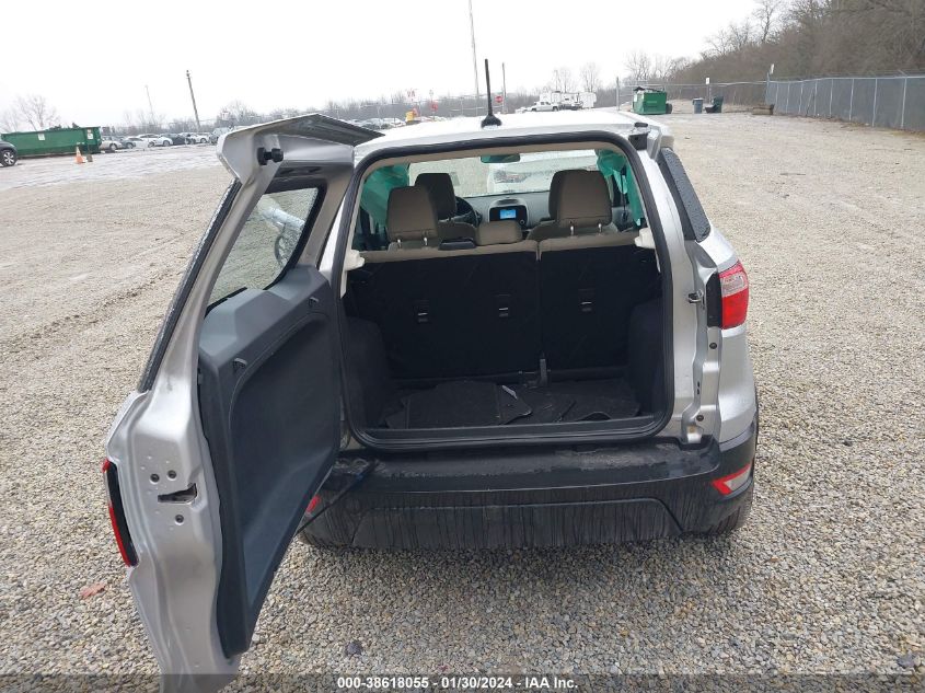 2021 FORD ECOSPORT S - MAJ3S2FE2MC398019