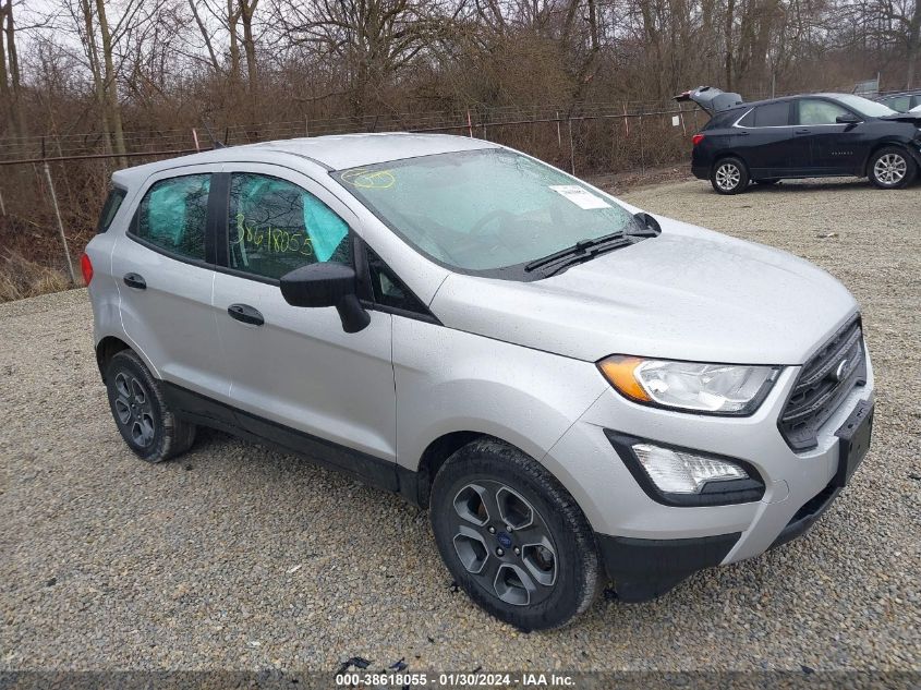 2021 FORD ECOSPORT S - MAJ3S2FE2MC398019