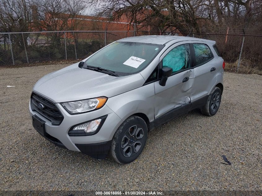 2021 FORD ECOSPORT S - MAJ3S2FE2MC398019