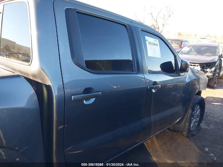 2022 NISSAN FRONTIER SV 4X4 - 1N6ED1EK5NN687476