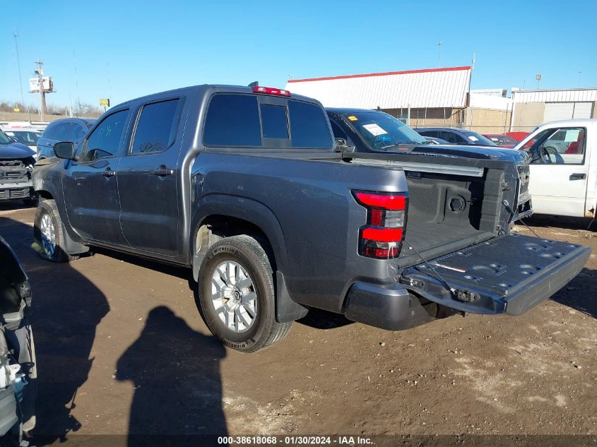 2022 NISSAN FRONTIER SV 4X4 - 1N6ED1EK5NN687476