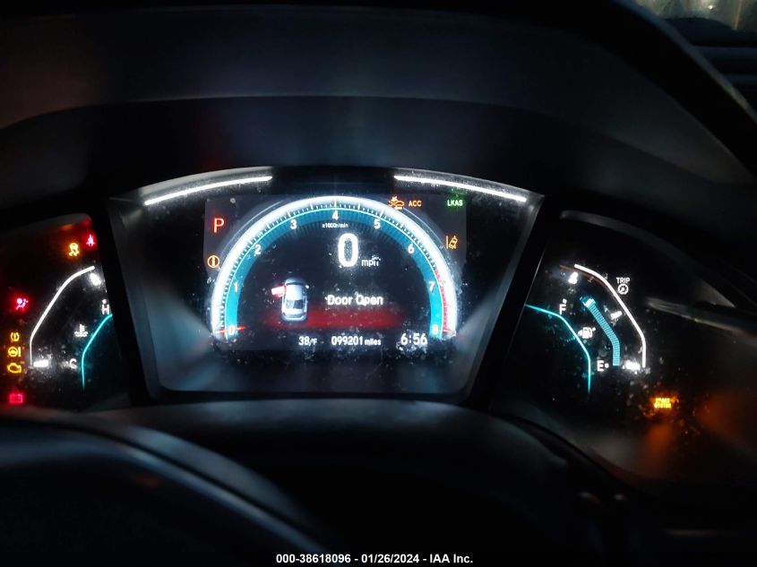 2019 HONDA CIVIC LX - 19XFC2F62KE022679