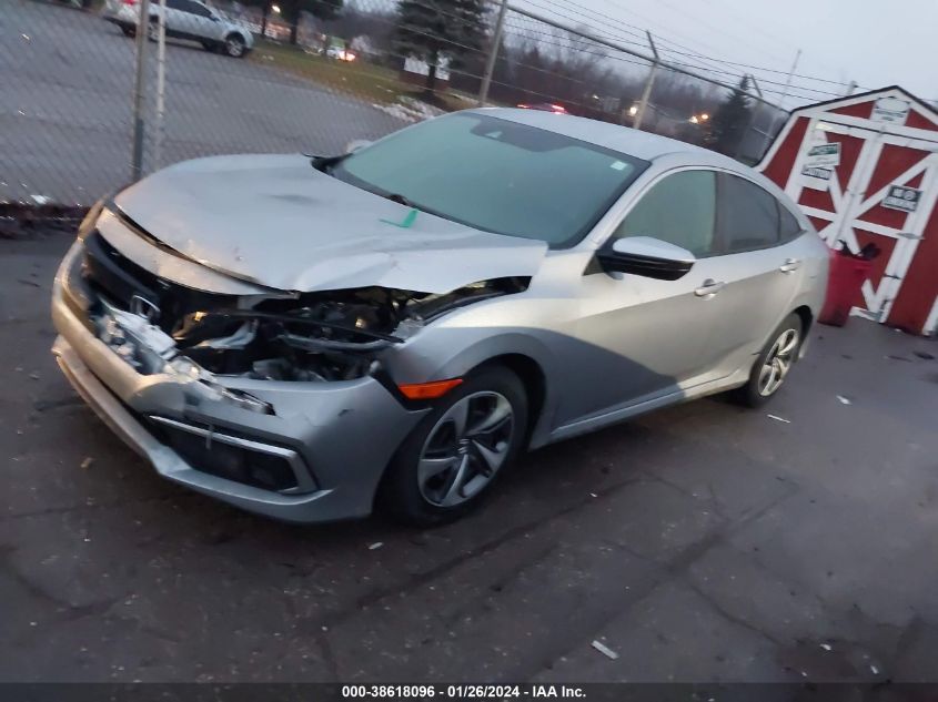 2019 HONDA CIVIC LX - 19XFC2F62KE022679