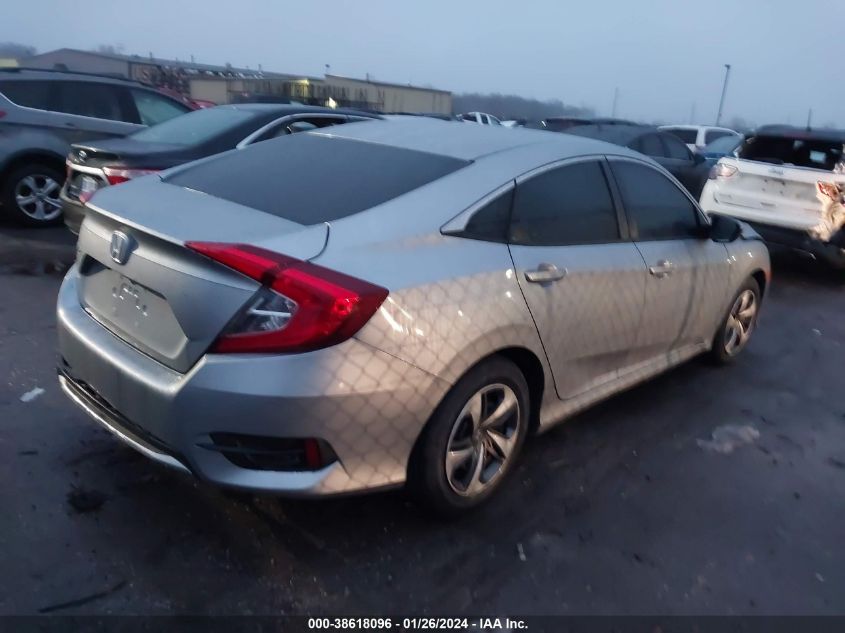 2019 HONDA CIVIC LX - 19XFC2F62KE022679