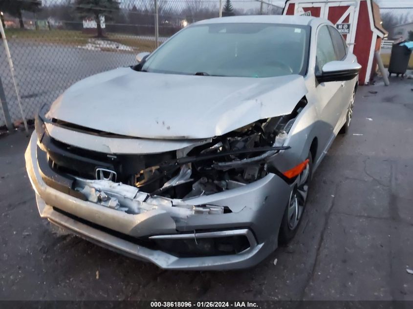 2019 HONDA CIVIC LX - 19XFC2F62KE022679