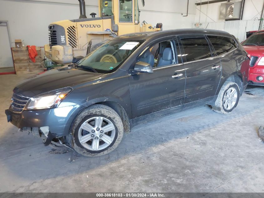 2014 CHEVROLET TRAVERSE LT - 1GNKRHKD3EJ120686