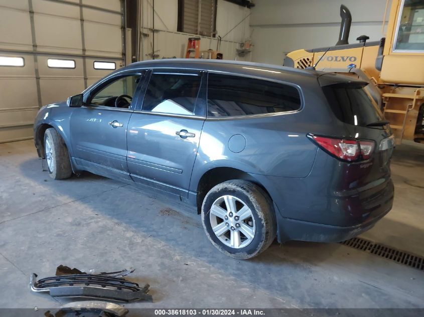 2014 CHEVROLET TRAVERSE LT - 1GNKRHKD3EJ120686