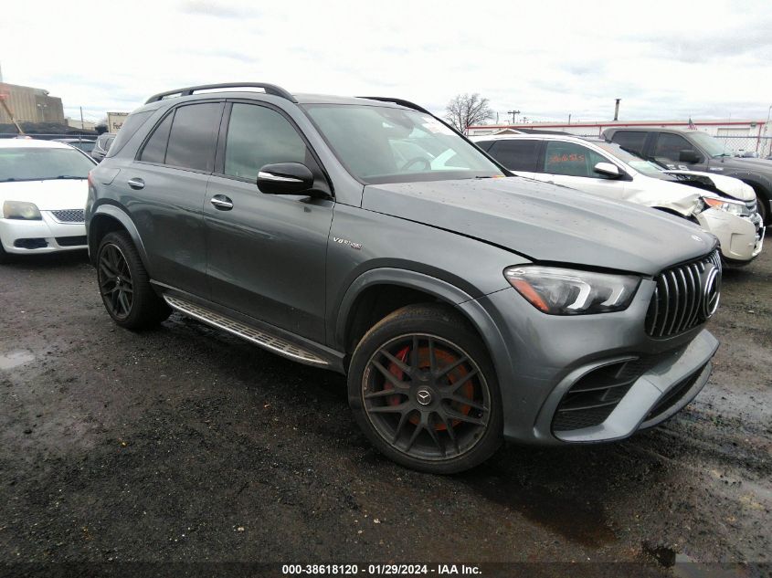 Lot #2539243004 2021 MERCEDES-BENZ AMG GLE 63 S 4MATIC salvage car