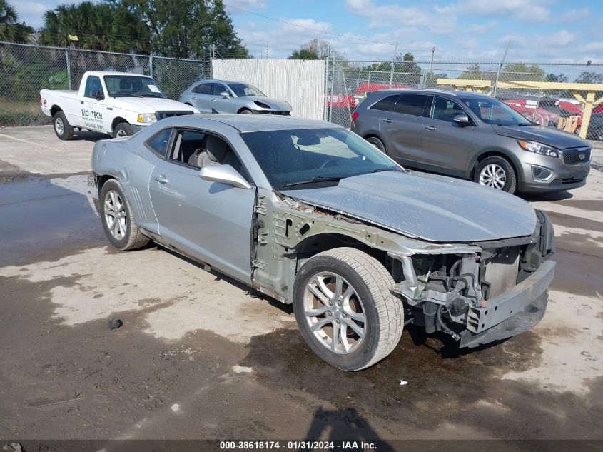 2015 CHEVROLET CAMARO LT - 2G1FD1E3XF9226187