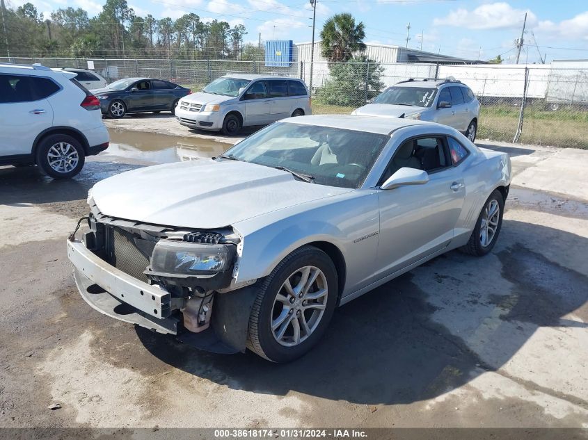 2015 CHEVROLET CAMARO LT - 2G1FD1E3XF9226187