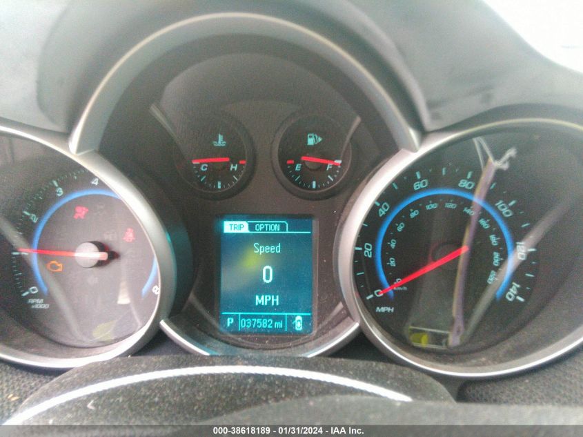 2015 CHEVROLET CRUZE 1LT AUTO - 1G1PC5SB0F7291089