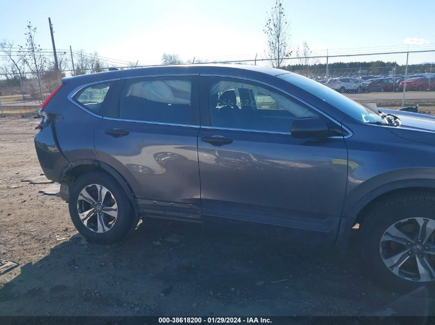 2018 HONDA CR-V LX - 2HKRW6H38JH225116