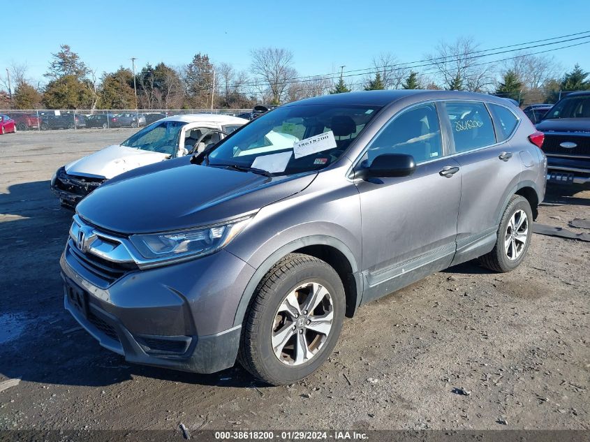 2018 HONDA CR-V LX - 2HKRW6H38JH225116