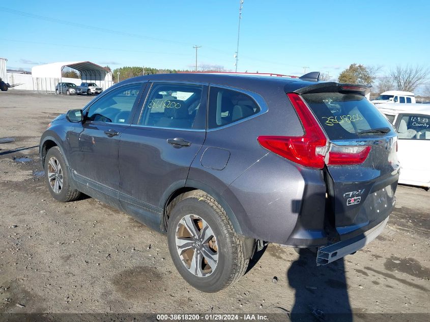 2018 HONDA CR-V LX - 2HKRW6H38JH225116