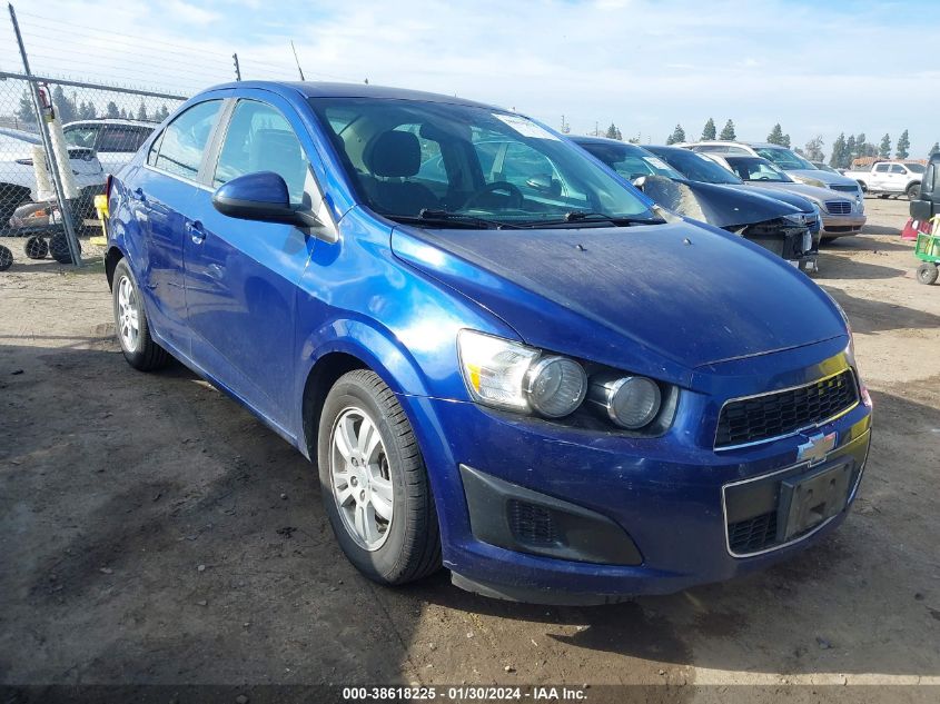 2013 CHEVROLET SONIC LT AUTO - 1G1JC5SG8D4252900