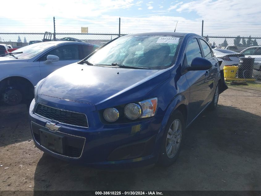 2013 CHEVROLET SONIC LT AUTO - 1G1JC5SG8D4252900