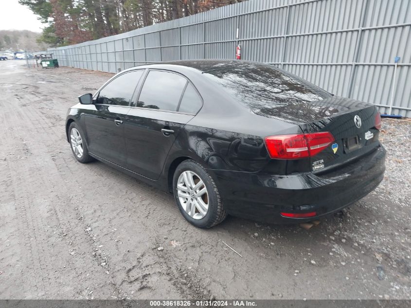 2015 VOLKSWAGEN JETTA 2.0L S - 3VW2K7AJ4FM202068