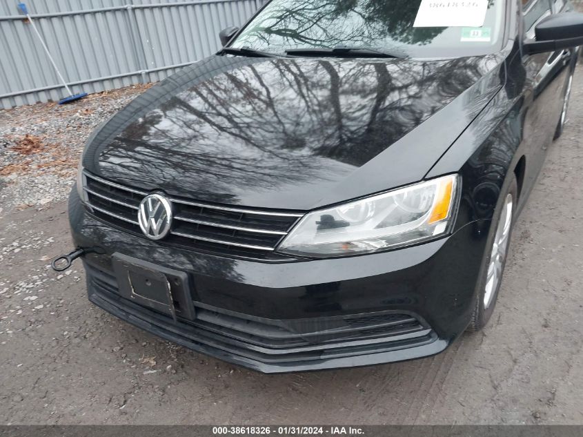 2015 VOLKSWAGEN JETTA 2.0L S - 3VW2K7AJ4FM202068