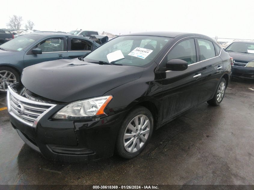 2014 NISSAN SENTRA S/SV/SR/SL - 3N1AB7AP6EY244822