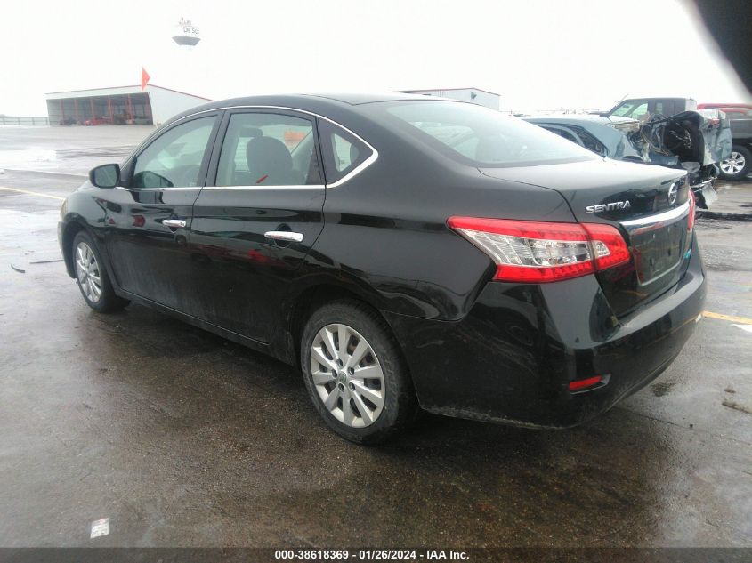 2014 NISSAN SENTRA S/SV/SR/SL - 3N1AB7AP6EY244822