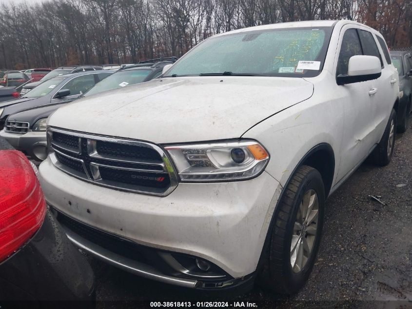 2015 DODGE DURANGO SXT - 1C4RDJAG4FC110358