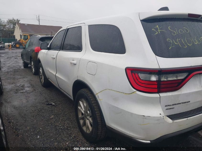 2015 DODGE DURANGO SXT - 1C4RDJAG4FC110358