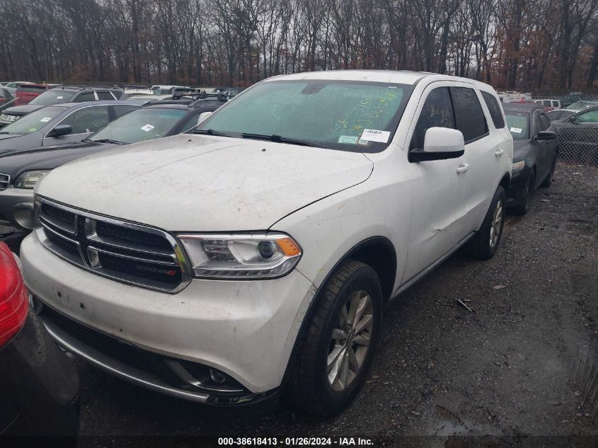 2015 DODGE DURANGO SXT - 1C4RDJAG4FC110358