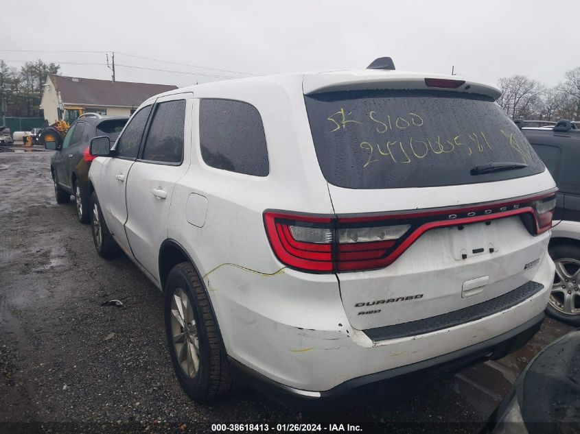 2015 DODGE DURANGO SXT - 1C4RDJAG4FC110358