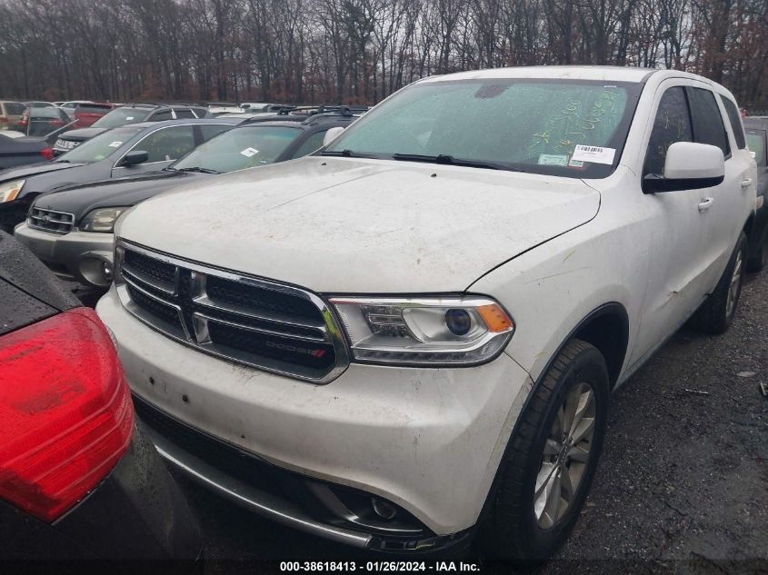 2015 DODGE DURANGO SXT - 1C4RDJAG4FC110358