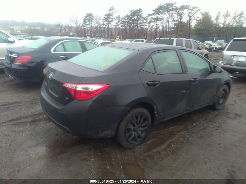 2014 TOYOTA COROLLA LE - 2T1BURHE4EC146755