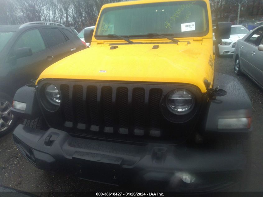 2021 JEEP WRANGLER UNLIMITED WILLYS 4X4 - 1C4HJXDG6MW573018