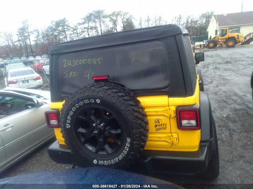 2021 JEEP WRANGLER UNLIMITED WILLYS 4X4 - 1C4HJXDG6MW573018