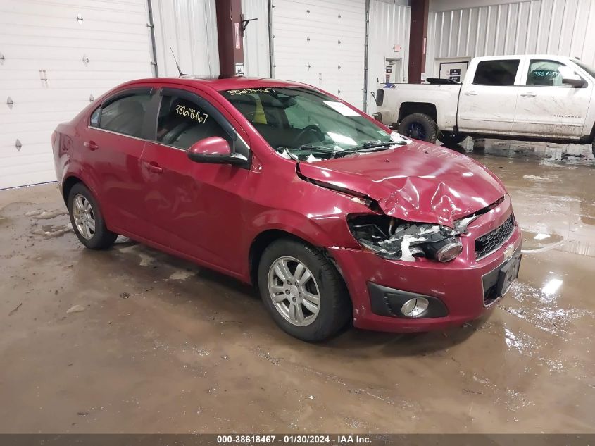 2014 CHEVROLET SONIC LT AUTO - 1G1JC5SG3E4130026