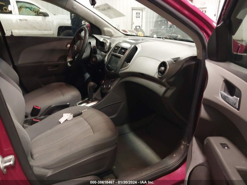 2014 CHEVROLET SONIC LT AUTO - 1G1JC5SG3E4130026