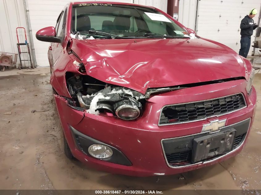 2014 CHEVROLET SONIC LT AUTO - 1G1JC5SG3E4130026