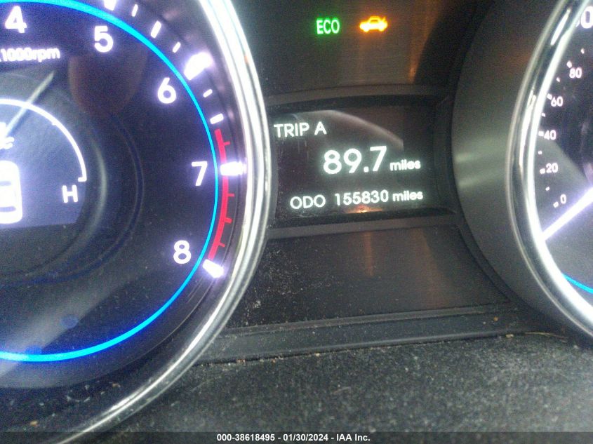2013 HYUNDAI SONATA GLS - 5NPEB4AC5DH793630