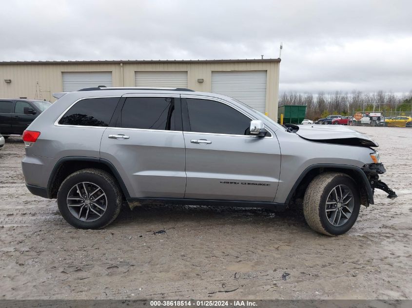 2017 JEEP GRAND CHEROKEE LIMITED 4X2 - 1C4RJEBG6HC780270
